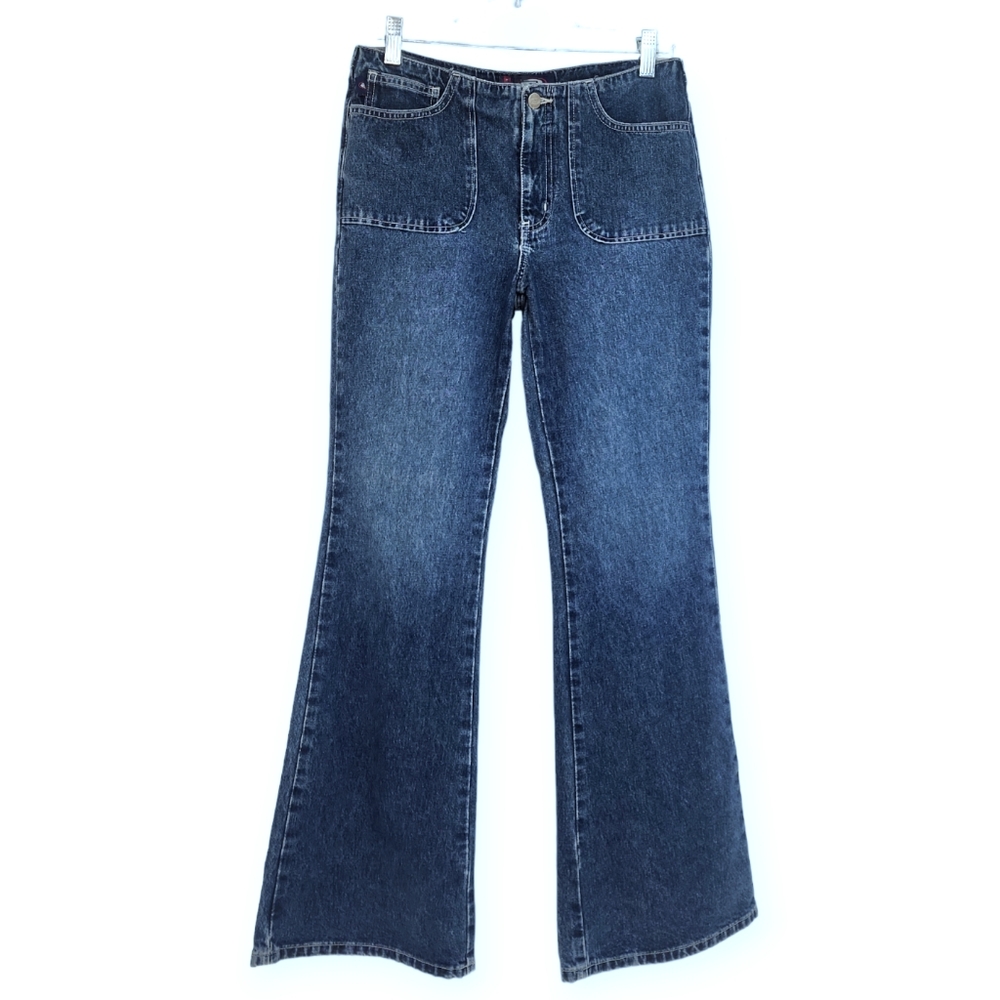 Vintage Bongo Jeans Flared Low Rise Jeans